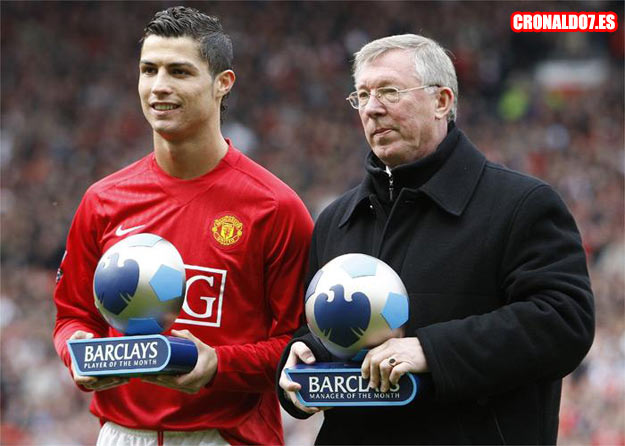 Cristiano Ronaldo y Ferguson