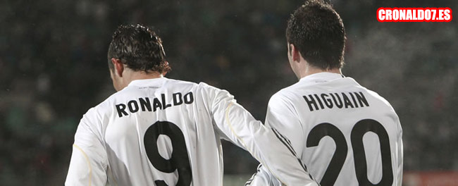 Cristiano Ronaldo e Higuain