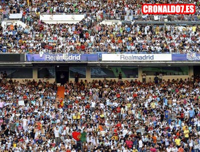 El Santiago Bernabéu se llena