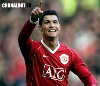 Cristiano Ronaldo con el Manchester