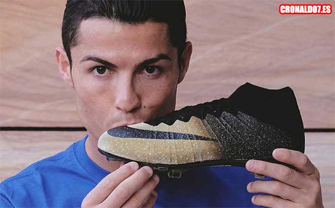 Cristiano Ronaldo y las nuevas botas de Nike