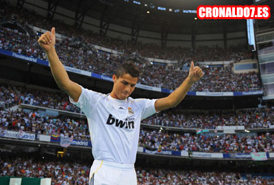 Cristiano salta al Bernabéu