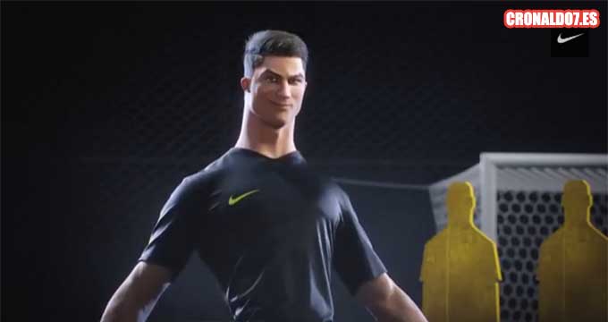 La versión animada de Cristiano Ronaldo