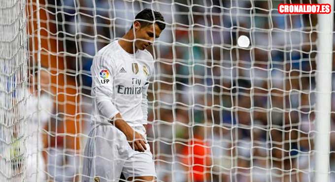 Cristiano Ronaldo no golea