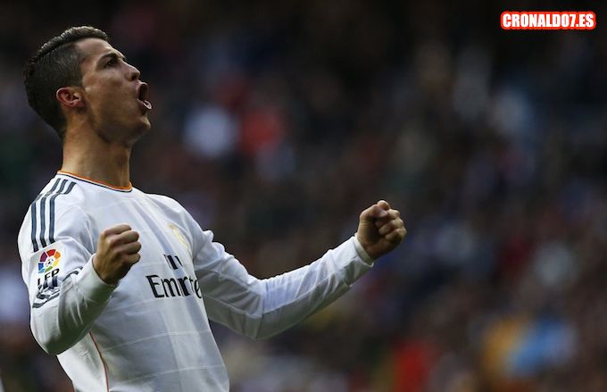 Cristiano Ronaldo marca al Granada