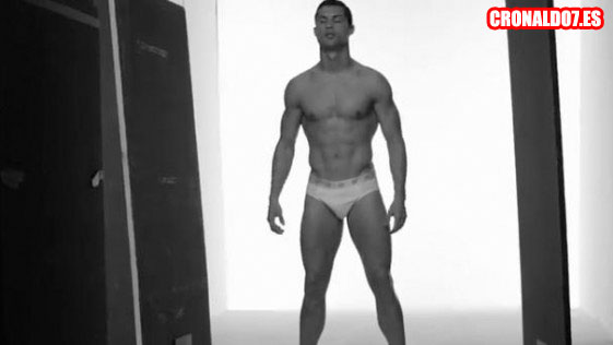 Cristiano Ronaldo en calzoncillos