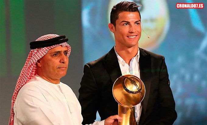 Cristiano Ronaldo gana el Globe Soccer