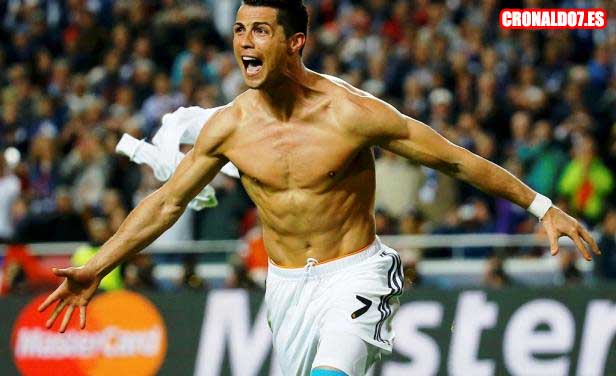 La celebración de Cristiano Ronaldo