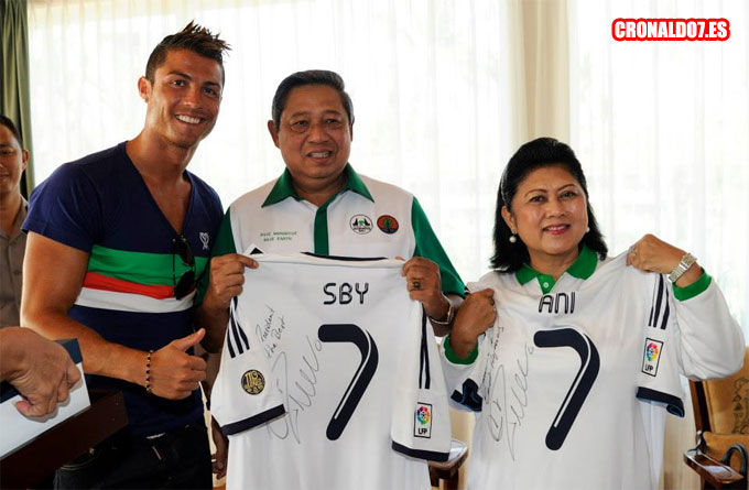 Cristiano Ronaldo en Indonesia