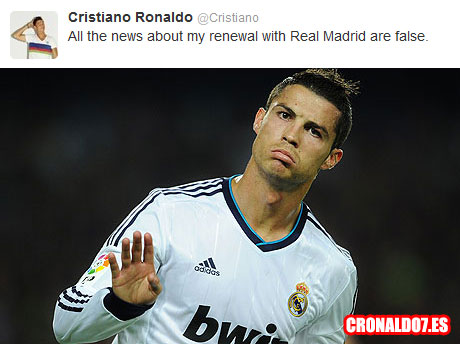 Cristiano Ronaldo complica la renovación