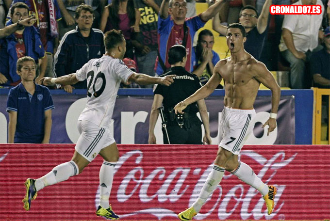 Cristiano Ronaldo gana al Levante