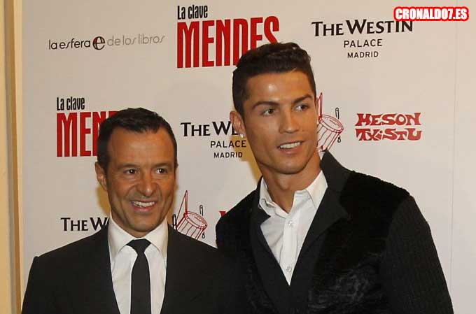 Jorge Mendes y Cristiano Ronaldo