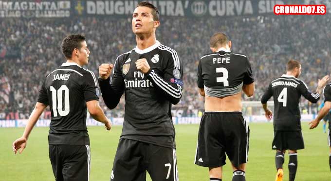 Cristiano Ronaldo marcó en Champions League ante la Juventus