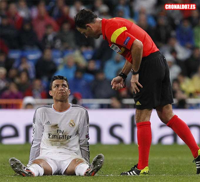 Cristiano Ronaldo sufre un lesión