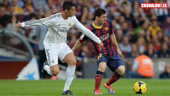 Cristiano Ronaldo y Messi