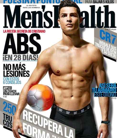 Cristiano Ronaldo en Men s Health