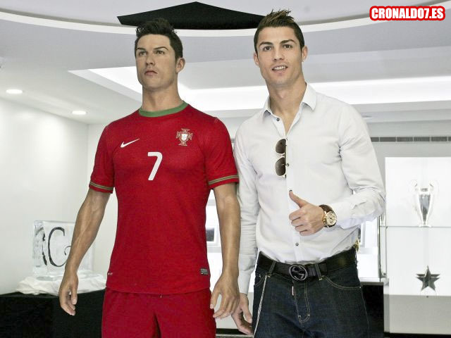 Cristiano Ronaldo en su museo