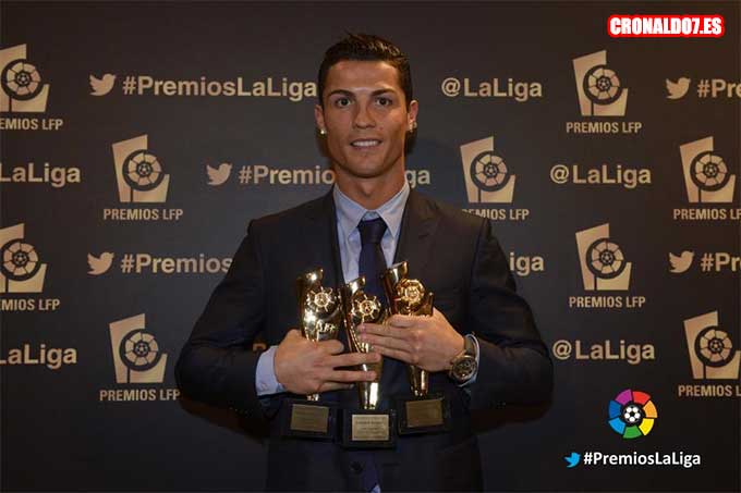 Cristiano Ronaldo y los premios de la Liga