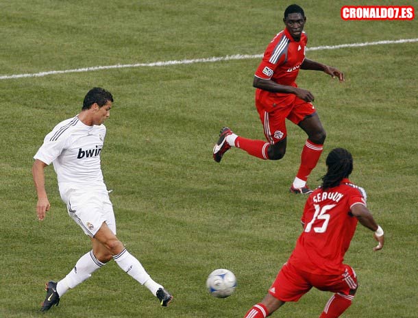 Cristiano Ronaldo marcando su gol