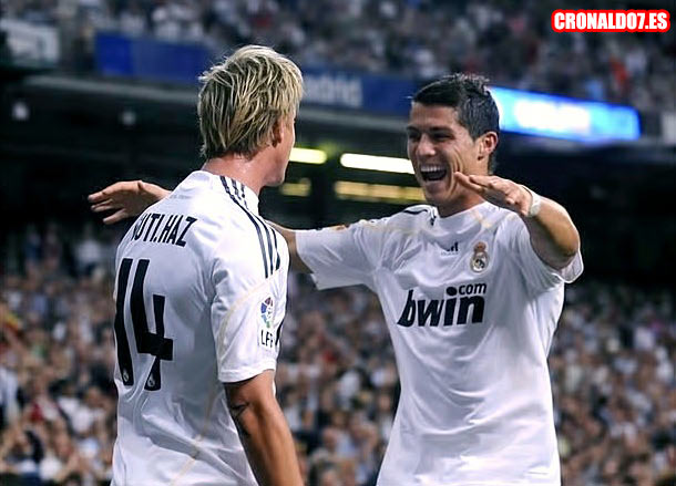 Cristiano Ronaldo y Guti