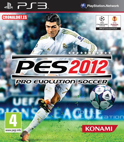 Cristiano Ronaldo nueva portada de PES2012