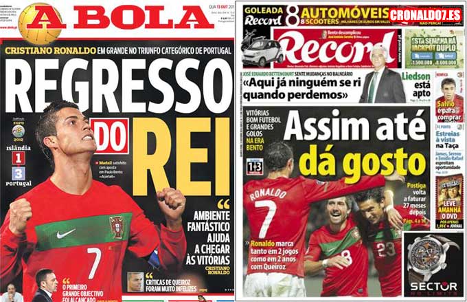 Portadas periodicos portugueses
