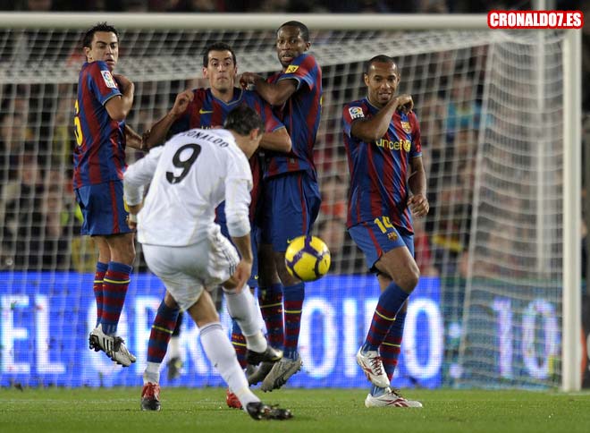 Cristiano Ronaldo vs Barcelona