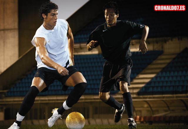 Cristiano Ronaldo en uno de los anuncios de Nike