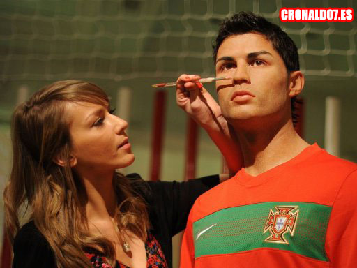 Estatua de cera de Cristiano Ronaldo