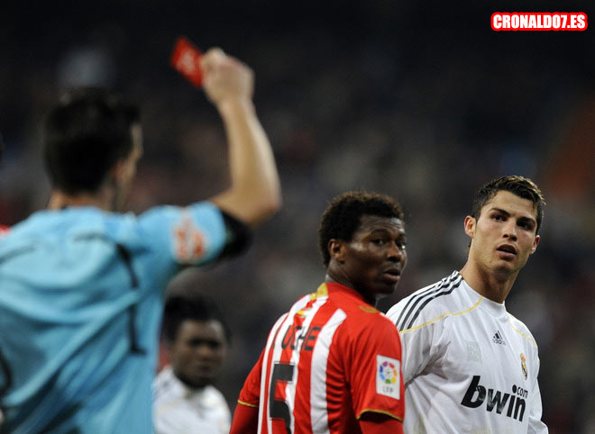 Cristiano Ronaldo expulsado