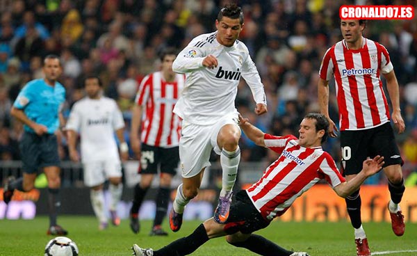 Cristiano Ronaldo contra el Bilbao