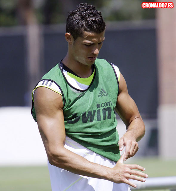 Los músculos de Cristiano Ronaldo