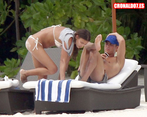 Cristiano Ronaldo junto a Irina Shayk