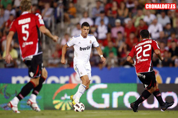 Cristiano Ronaldo contra el Mallorca