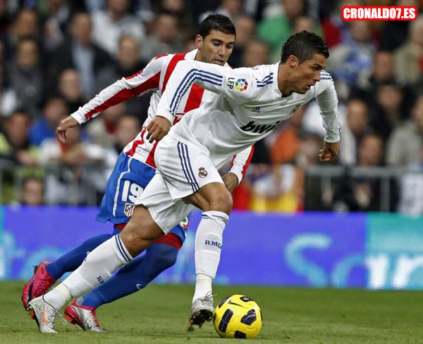 Cristiano Ronaldo frente al Atl�?©tico