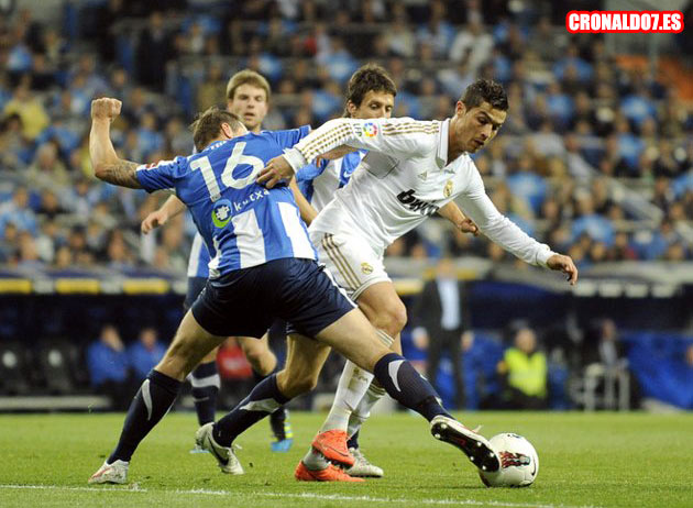 Cristiano Ronaldo frente a la Real Sociedad
