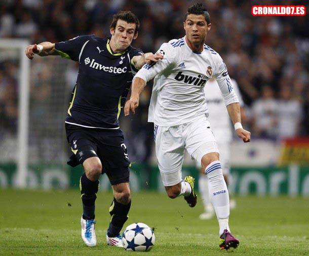 Cristiano Ronaldo frente a Bale