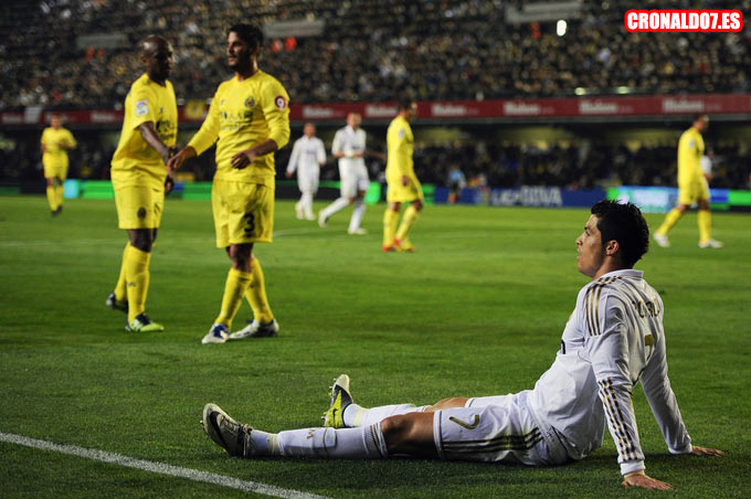 Cristiano Ronaldo frente al Villareal