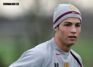 Cristiano Ronaldo training