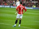 Cristiano Ronaldo jugando con el Manchester