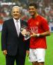 Cristiano Ronaldo premio al mejor jugador del partido