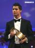Cristiano Ronaldo recibió el tercer premio en la gala FIFA