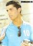 Cristiano Ronaldo azul