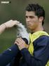 Cristiano Ronaldo trainning
