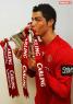 Cristiano Ronaldo besando la Copa