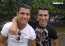 Cristiano Ronaldo con un fan